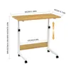 Table pour ordinateur portable avec roulettes réglable en Voir les images du produit 9