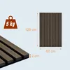 Relaxdays Akoestische panelen, set van 2, 120 x 60 cm, Productafbeelding-voorbeeld 4