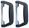 HMF 14973-02 Koffergriff 2er Set, 14 x 7 cm, schwarz Produktbild-Vorschau 1