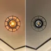 ZMH Deckenleuchte vintage 2er Set Deckenlampe Flur schwarz Produktbild-Vorschau 3
