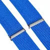 Hosenträger X-Form, Serie X, Blau, 120x5 cm, 4 Clips mit Produktbild-Vorschau 5