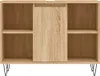 vidaXL Koupelnová skříňka Sonoma Oak 80x33x60 cm Materiál Náhled obrázku produktu 5