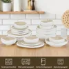 HOMELUX 24-tlg Kombiservice Porzellan Tafelservice für 6 Produktbild-Vorschau 3