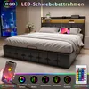 Čalouněná postel UnboxG 160x200cm s nabíjecím konektorem Náhled obrázku produktu 4