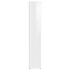 vidaXL CD-Regale 2 Stk. Hochglanz-Weiß 21x16x93,5 cm Produktbild-Vorschau 6