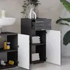 A bathroom vanity with a sink and storage cabinets. Náhľad obrázku produktu