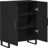 vidaXL Sideboard Schwarz Eichen-Optik 69,5 x 34 x 90 cm Produktbild-Vorschau 4