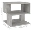 Tavolino in cemento grigio 40x40x40 cm materiale a base di Anteprima dell’immagine prodotto 13