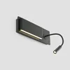 Czarna lampa ścienna MOOD z czytnikiem 20063 Podgląd zdjęcia produktu 2