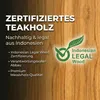 Premium Gartentisch ausziehbar Borneo, runder Garten Tisch Produktbild-Vorschau 9