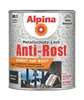 Alpina Metallschutzlack Anti-Rost Hammerschlag Dunkelbraun Produktbild-Vorschau 2