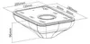 Support TV plafond menu board 2 écrans 32'' - Hauteur 150 Voir les images du produit 8