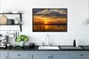 MuchoWow® Gerahmtes Poster Sonnenuntergang - Meer - Produktbild-Vorschau 3