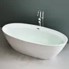 Mai & Mai Freistehende Badewanne Weiß 170x79x56 cm Oval Produktbild-Vorschau 3