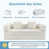 PixelPilot Schlafsofa 2-Sitzer aus Cord, ausklappbar, Produktbild-Vorschau 15