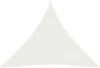 vidaXL Sonnensegel 160 g/m² Weiß 4,5x4,5x4,5 m HDPE -  Produktbild-Vorschau 8