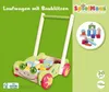 Holz Lauflernwagen mit Bauklötzen - pädagogisches Spielzeug Produktbild-Vorschau 2