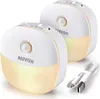 AUVON LED-Nachtlichter Bewegungssensor, USB-rechargable Produktbild-Vorschau 1