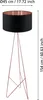 Design vloerlamp Camporale roodkoper met zwarte lampenkap Productafbeelding-voorbeeld 3