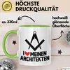 Architket Tasse Geschenk Ich Liebe Meinen Architekten Produktbild-Vorschau 3