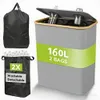 160L Pfandflaschen Aufbewahrung mit Deckel,Inklusive 2 Produktbild-Vorschau 1