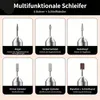 Kabellose Nagelfräse 45000 U/min LCD Display 3600mAh USB-C Produktbild-Vorschau 7