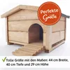 zooprinz Igelhaus Ruby | Winterfest | Wetterfest | Bitumen Produktbild-Vorschau 6