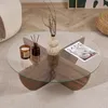 Skye Decor, Liya - Walnut, tavolino, noce, pannello 100% Anteprima dell’immagine prodotto 4