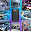 Extralink 27U Serverkast 600 x 800 mm, Zwart, Vrijstaand, Productafbeelding-voorbeeld 8