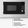 Klarstein Verosteel Einbaumikrowelle 60 cm mit Grill – 20L, Produktbild-Vorschau 3