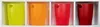 Exacompta Papierkorb ECOBIN, 15 Liter, orange, mit Griffen, Produktbild-Vorschau 10