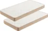 Moonia - Materasso YOUTH confezione da 2 pezzi 70X180 Anteprima dell’immagine prodotto 1