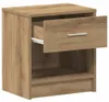 vidaXL Nachttisch mit Schublade Artisan-Eiche 39x28x41 cm Produktbild-Vorschau 5