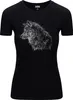 Diarbo Damen T-Shirt mit Tierliebhaber Druck Skizze eines Produktbild-Vorschau 1