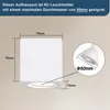 ZMH Aufbauspot 4er weiß Aufbaustrahler GU10 Aufbauleuchte Produktbild-Vorschau 7