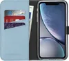 Selencia Echtleder Klapphülle iPhone Xr - Air Blue Produktbild-Vorschau 1