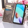 Redmi 10 Hülle, Schmetterling Prägung Flip Leder Produktbild-Vorschau 5
