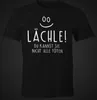 Herren T-Shirt mit Spruch Lächle du kannst Sie nicht alle Produktbild-Vorschau 2