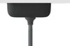 vidaXL Spüle mit Abtropffläche Set Silbern 600x500x155 mm Produktbild-Vorschau 4