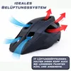 Fahrradhelm mit USB-C Rücklicht & Visier YB90 MTB City Helm Produktbild-Vorschau 3