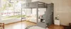 Polsterbett 140x200cm in Beige mit hydraulischem Produktbild-Vorschau 9
