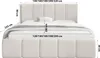 FEDVE Polsterbett Doppelbett Buchel Schlafzimmer Bett Produktbild-Vorschau 2