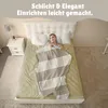 MEXX Bettwäsche unisex gestreift 135x200 80x80 cm aus 100% Produktbild-Vorschau 5
