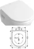 Villeroy & Boch Architectura - WC sedátko se sklápěním Náhled obrázku produktu 21