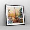 Gerahmtes Poster - Schwarzer Rahmen - Kutter Hafen Öl - Produktbild-Vorschau 8