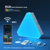 LED Dreieck Lichtpanels WIFI Musik Sync RGB Wandleuchte Produktbild-Vorschau 4