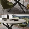 tavolo da pranzo allungabile Vicco Loyd Bianco/nero 120 x Anteprima dell’immagine prodotto 5