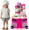 Cucina per bambini COSTWAY, cucina per bambole con 113 Anteprima dell’immagine prodotto 1