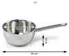 Rosmarino Pentolino con coperchio in vetro Pour&Cook II – Anteprima dell’immagine prodotto 2