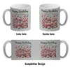Schweine Party Glitzer-Kaffeebecher mit Spruch Happy Produktbild-Vorschau 4